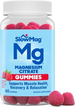 SlowMag Magnesium Citrate Gummies, ...