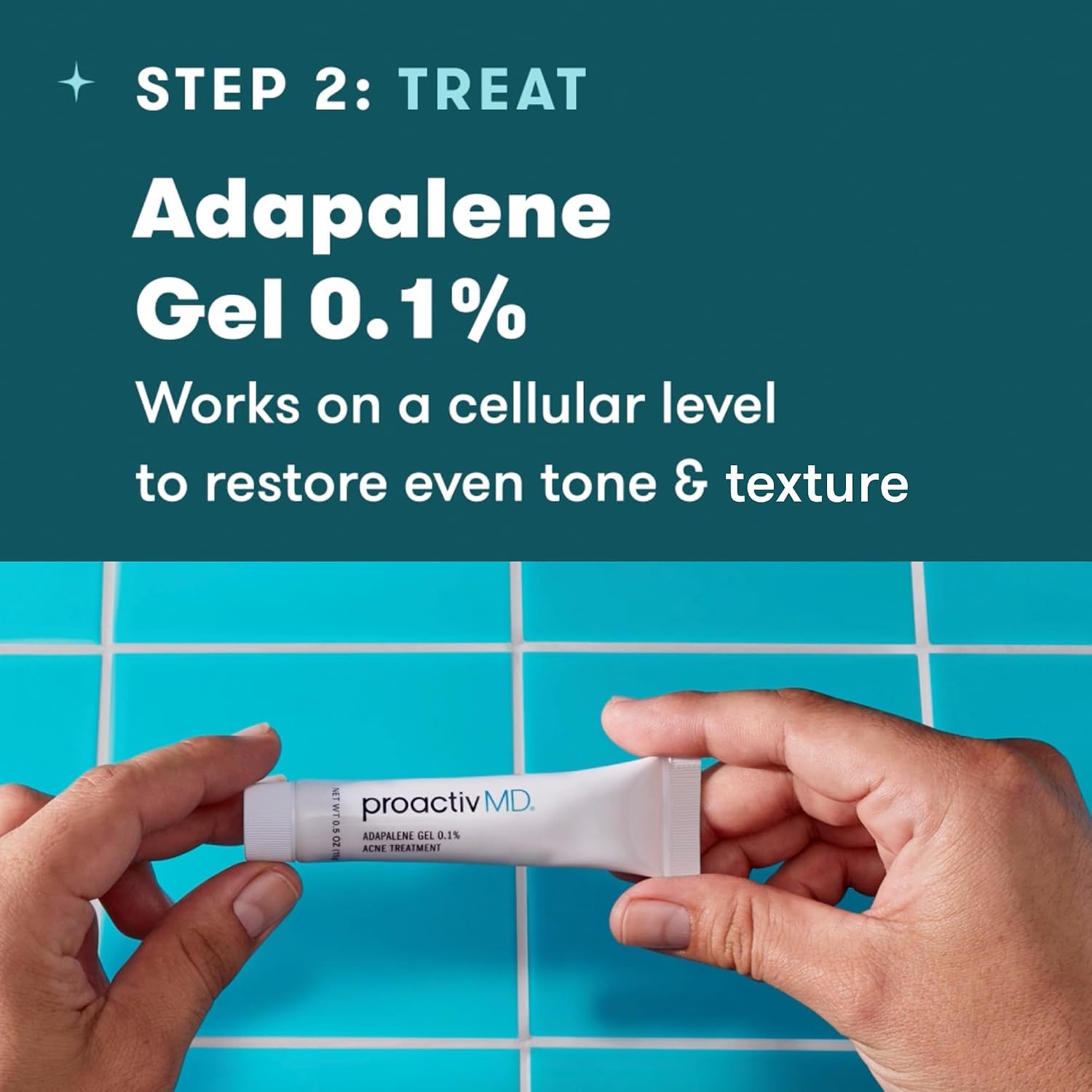 Proactiv MD 3-Step Routine, Ultra-Gentle Face Cleanser, 0.1% Adapalene Gel Treatment, Ultra-Hydrating Moisturizer, 30-Day Acne Treatment Kit - Image 7