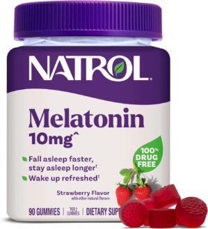 Natrol Melatonin 10 mg Gummies, Sle...