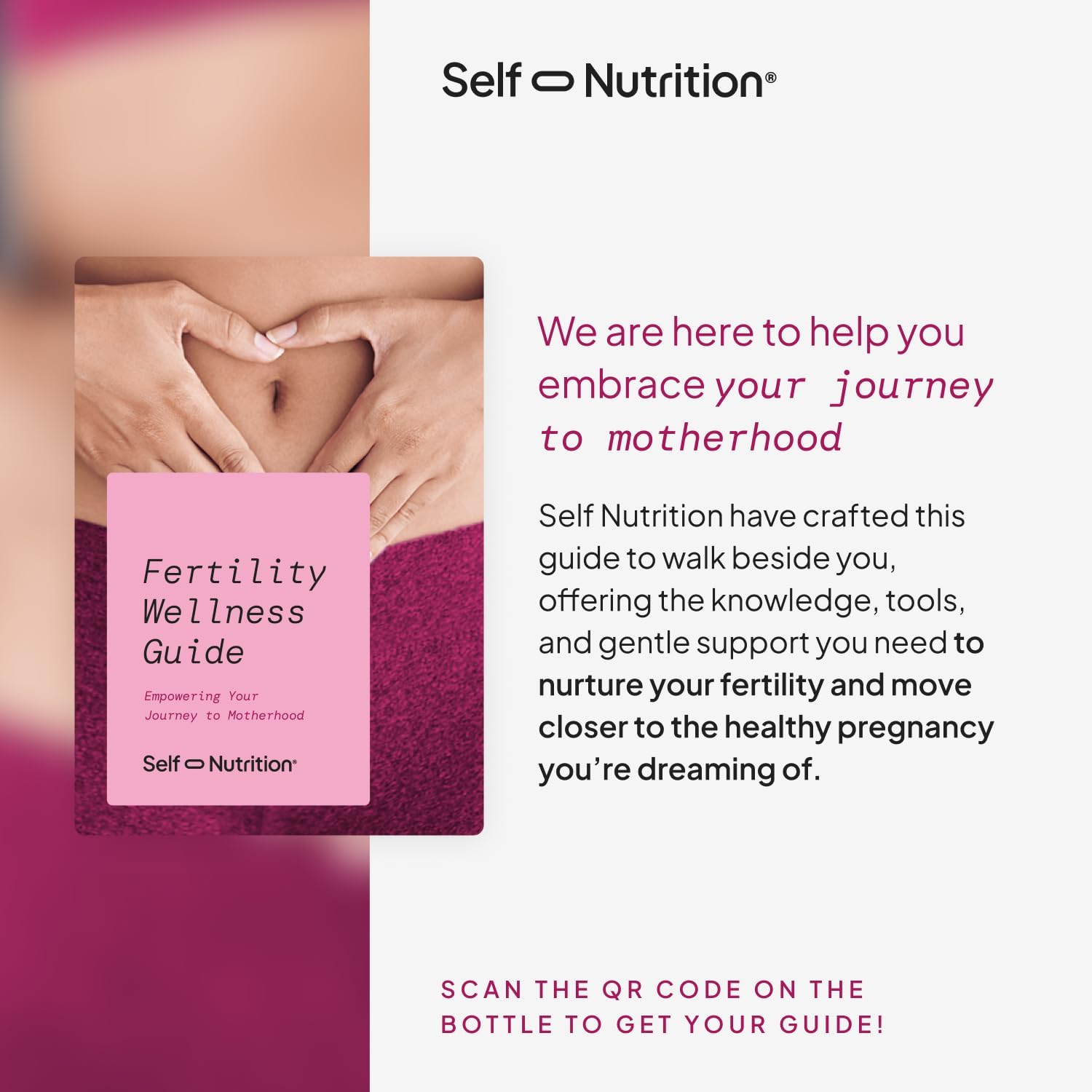 SELF NUTRITION Fertility Support for Women | Conception for Her, Coenzyme Q10, Ashwagandha, Myo-Inositol & More| Support Cycle Regularity & Ovulation| Vegan, Non-GMO, USA Made-60 Capsules - Image 6