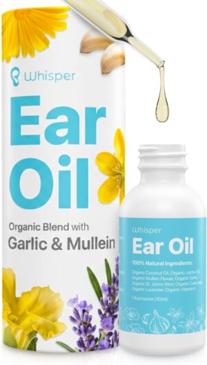 Ear Oil Drops | Garlic Mullein Ear ...