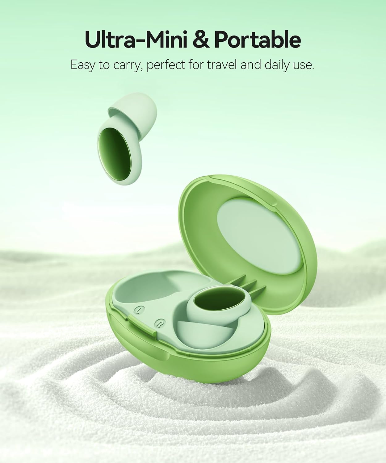 45dB Ear Plugs for Sleeping Noise Cancelling Ear Plugs for Noise Reduction & Snoring, Concerts, Earplugs for Sleep,Sider Sleepers Airplane, Silicone Earplugs Reusable Concert Ear Plug - Image 6