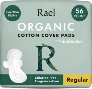 Rael Organic Cotton Cover Sanitary ...