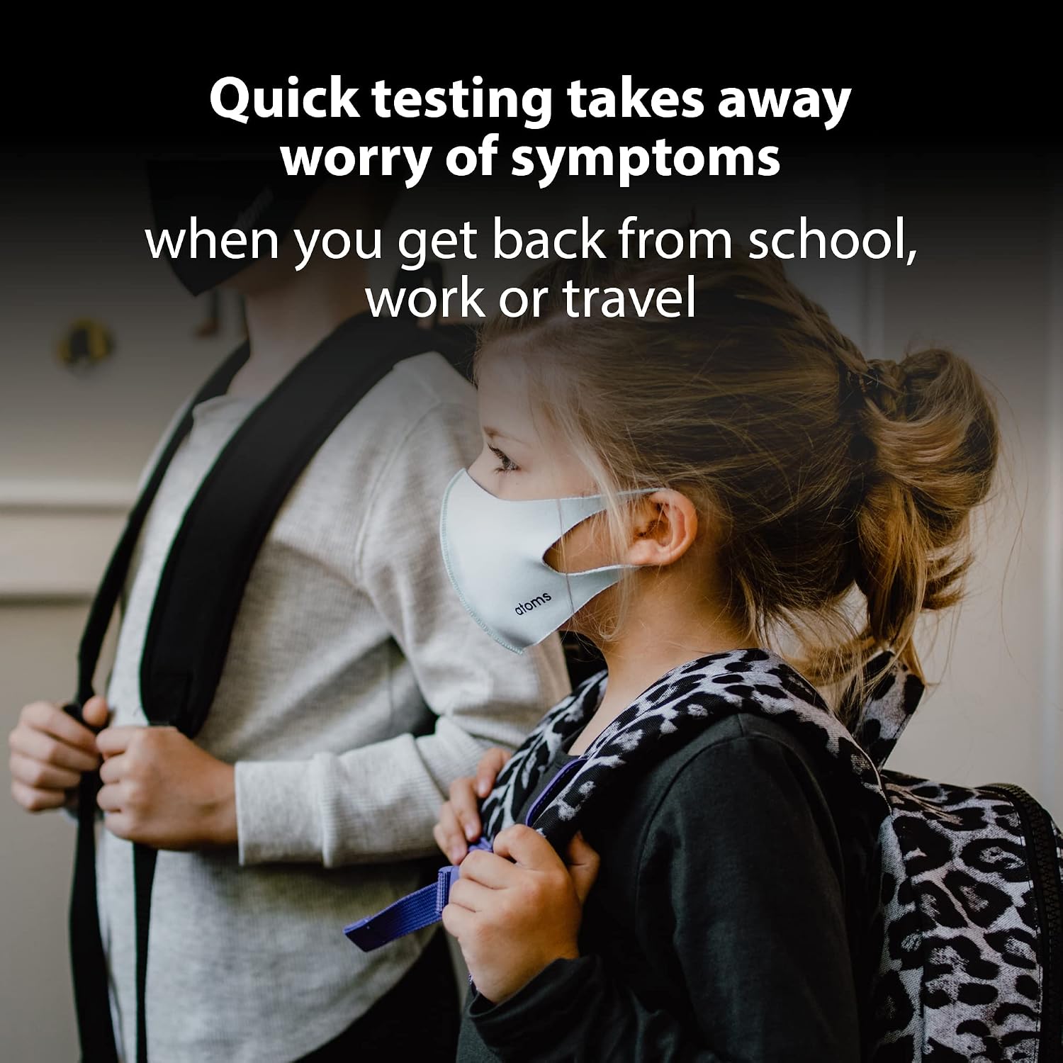 iHealth COVID-19 Antigen Rapid Home Test, 2 Tests, FDA Authorized OTC | at-Home Self Test, Results in 15 Minutes with Non-invasive Nasal Swab, Easy to Use & No Discomfort, for ages 2 and up - Image 5