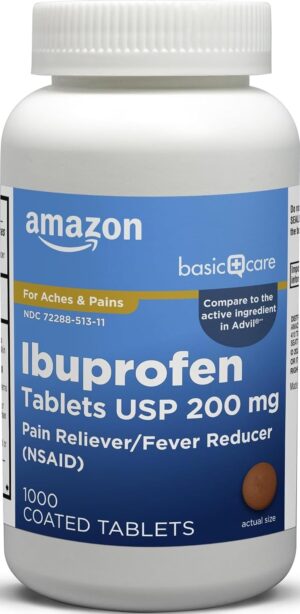 Amazon Basic Care Ibuprofen Tablets...