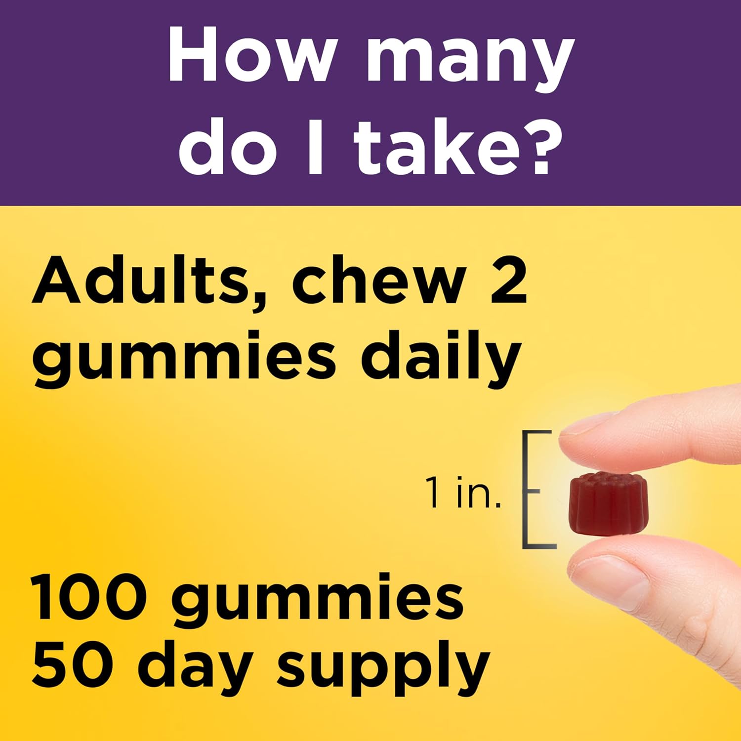 Nature Made Elderberry Gummies with Vitamin C & Zinc, 100 Gummies - Image 4