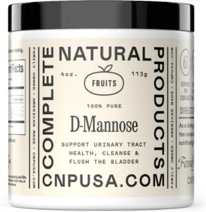 D Mannose Powder Supplement 4oz ...