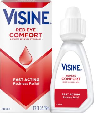 Visine Red Eye Comfort Redness Reli...