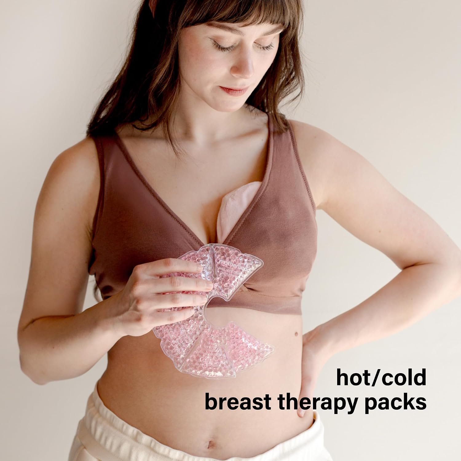 Motherhood Maternity Breastfeeding Essentials Kit – New Mom Gift Set with Nipple Pads, Nursing Pads & Breast Therapy Packs, Postpartum Care Bundle for Pumping & Nursing - Image 3