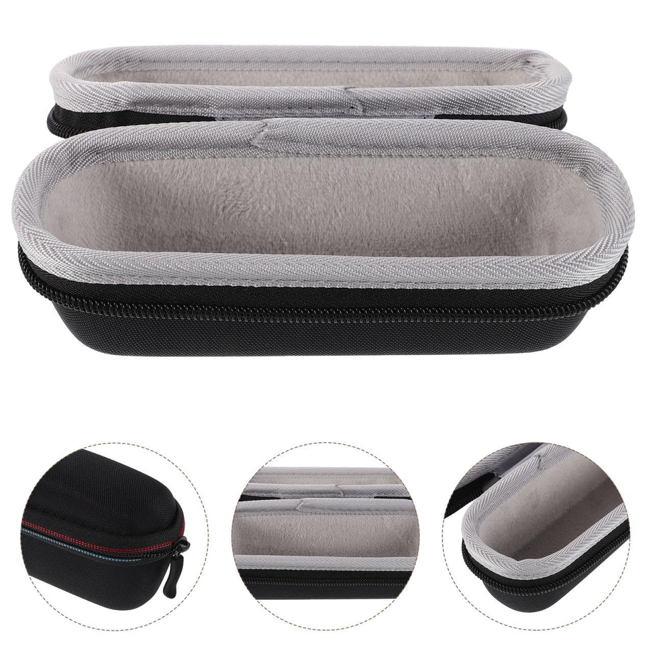 FRCOLOR Storage Case Hard Eva Ear Holder Lightweight Protective Storage Box for Thermometers Travel Carrying Case for Home Use Keeps Device Clean - Image 4