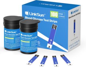 LinkSun Blood Glucose Test Strips*1...