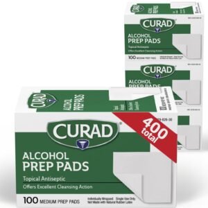 Curad, Alcohol Prep Pads, Medium Is...