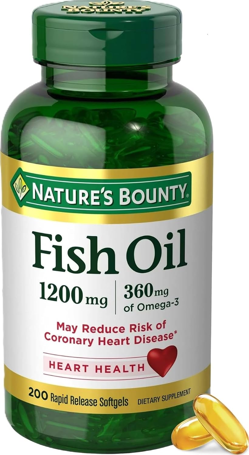Nature’s Bounty Fish Oil Omeg...