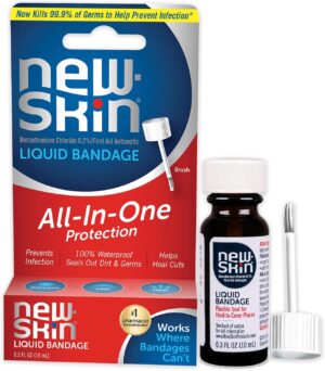 New-Skin Liquid Bandage, Waterproof...