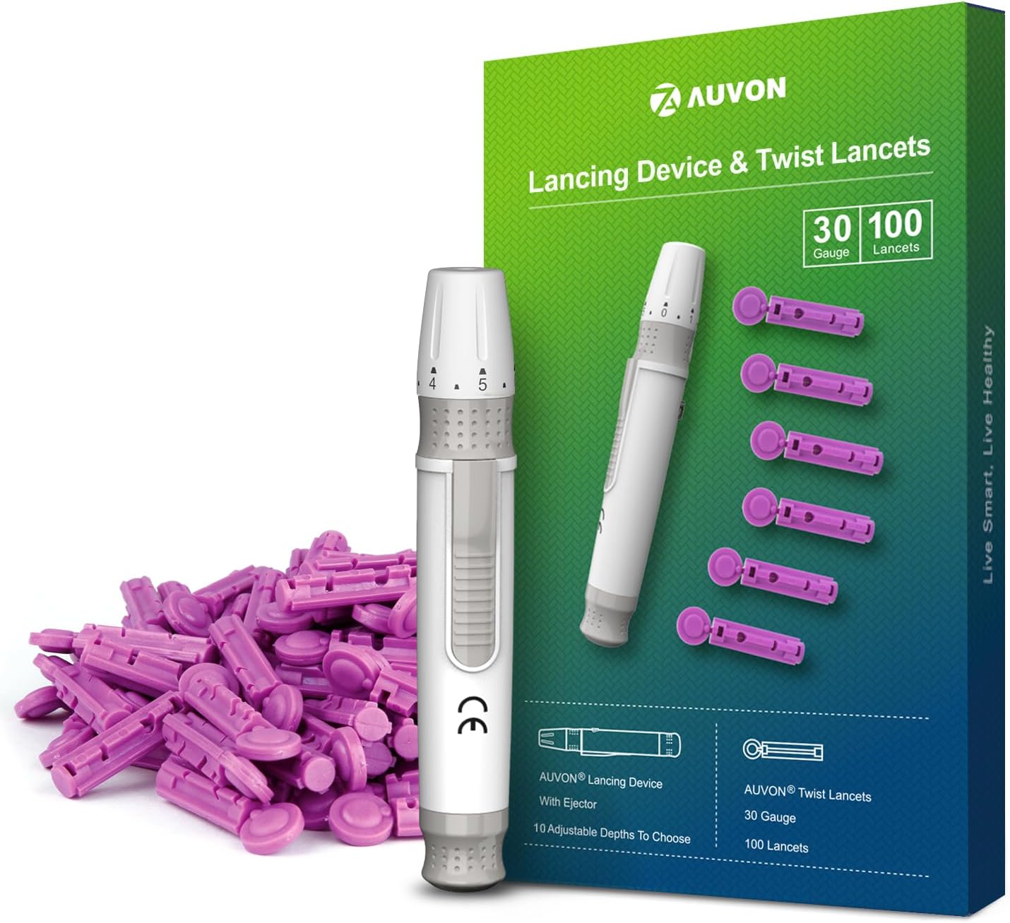 AUVON Lancets for Diabetes Testing ...
