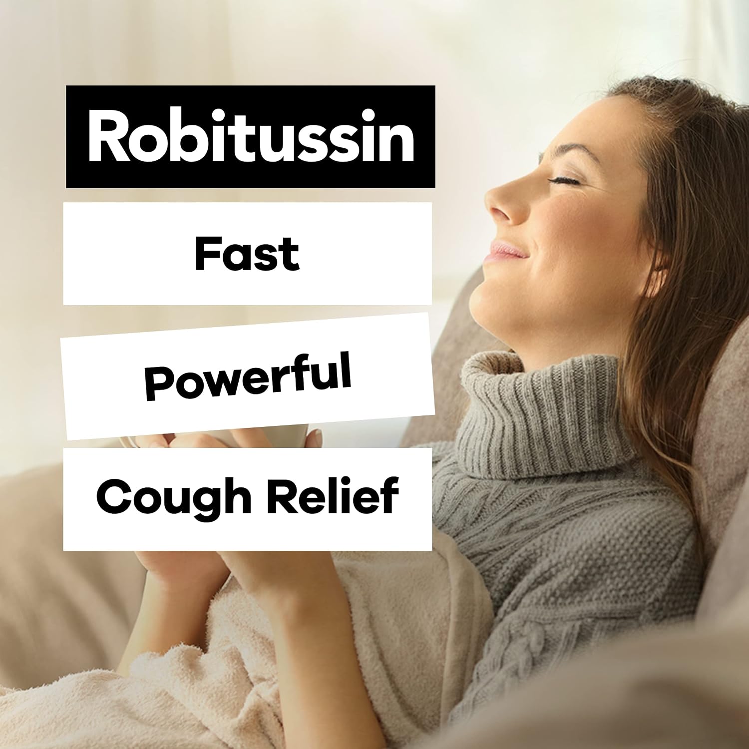 Robitussin DM Maximum Strength Cough Medicine, 8 fl oz, 2 Pack | Made with Real Honey for Flavor, Adult Cough Suppressant and Expectorant, Cough Plus Chest Congestion - Image 2