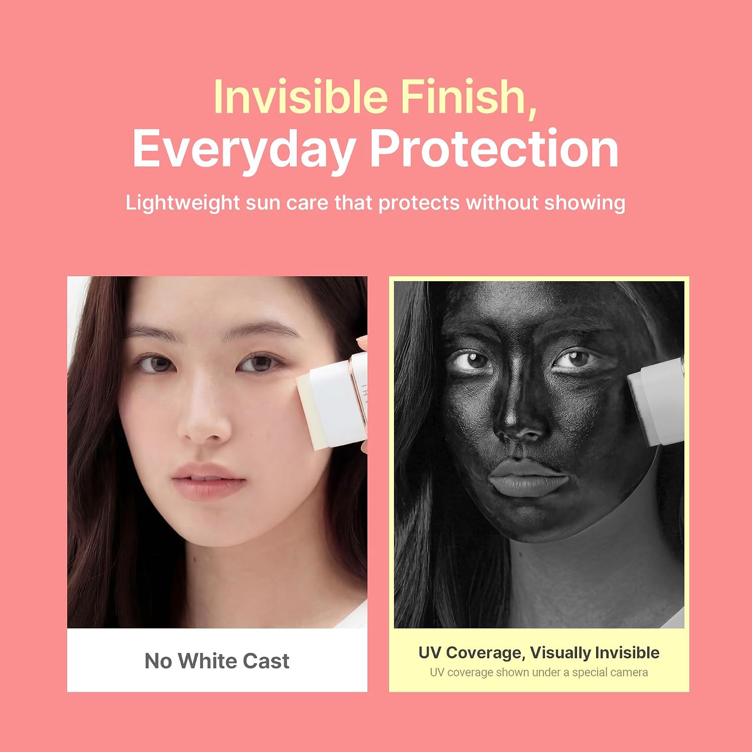 KAHI Airy Fit Sun Stick S - SPF 50+ Broad Spectrum Face Sunscreen Stick | Broad Spectrum SPF 50+, Waterproof, Sweatproof, Sandproof, Ultra-Lightweight, Non-Greasy, No White Cast, Silky Powder Finish - Image 3