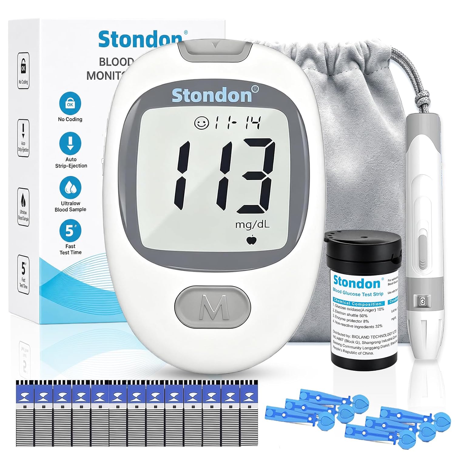 Stondon G-430 Blood Glucose Monitor...