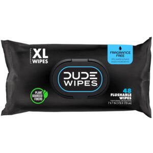 DUDE Wipes Unscented Adult Flushabl...