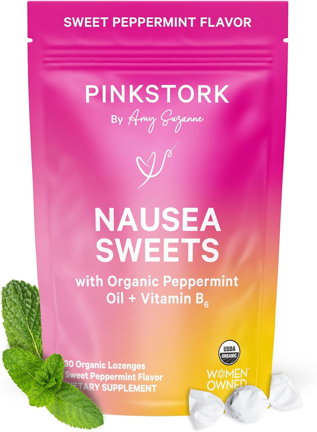 Pink Stork Organic Peppermint Sweet...