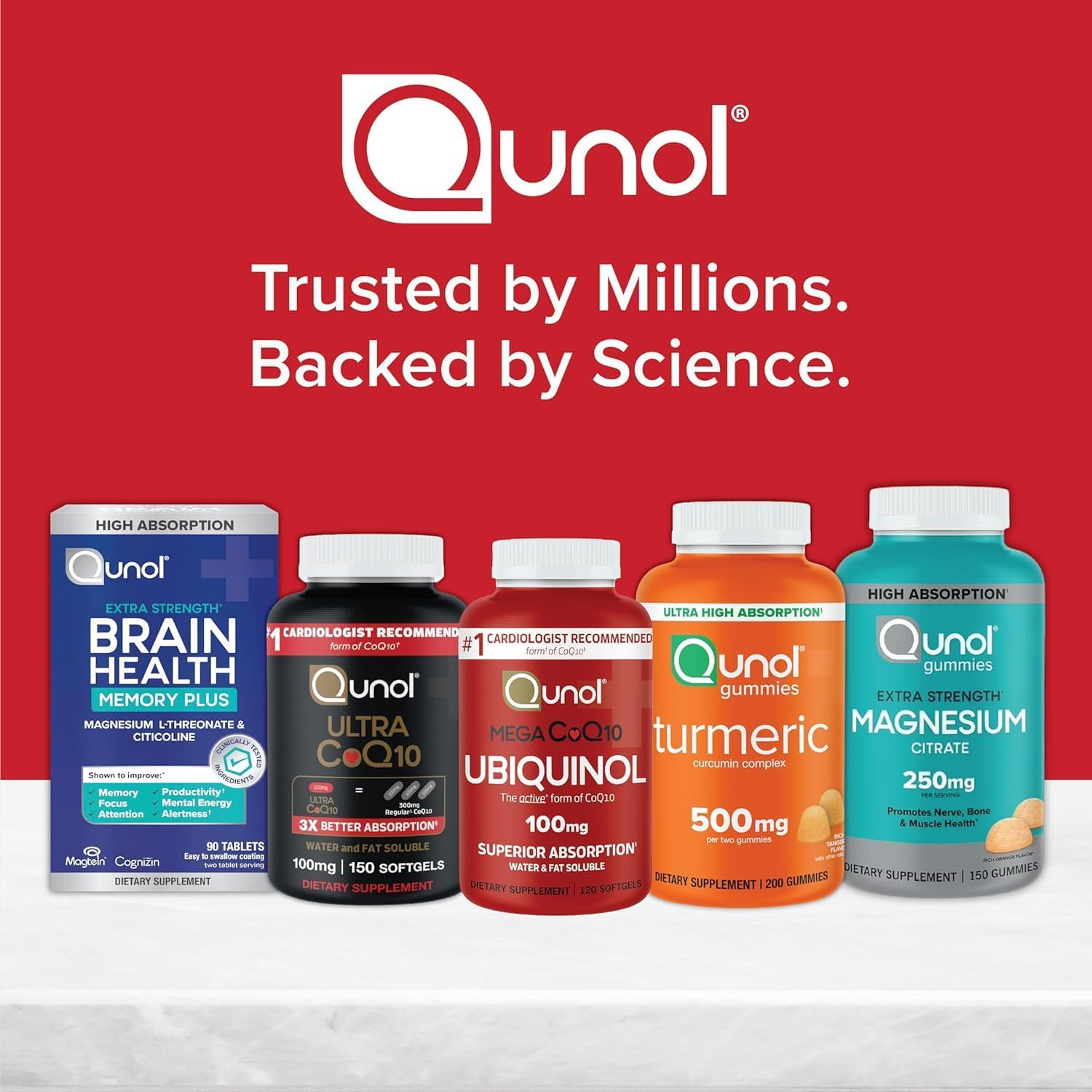 Qunol Ultra CoQ10 100mg, 3X Better Absorption, Antioxidant, 90 Softgels | #1 Cardiologist Recommended Supplement for Heart Health, Coenzyme Q10 Supplement to support Vascular Health & Cellular Energy - Image 10