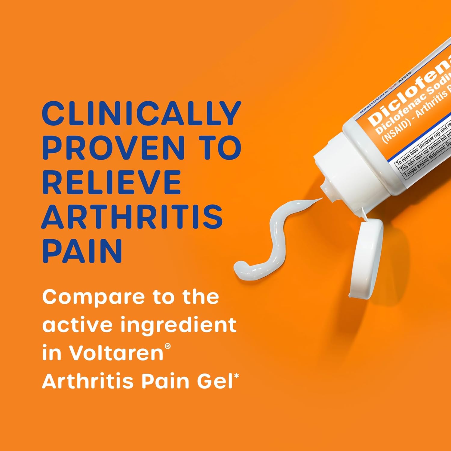 HealthCareAisle Diclofenac Gel, 1%, 50 g | Arthritis Pain Relief, Original Prescription Strength, NSAID - Image 2