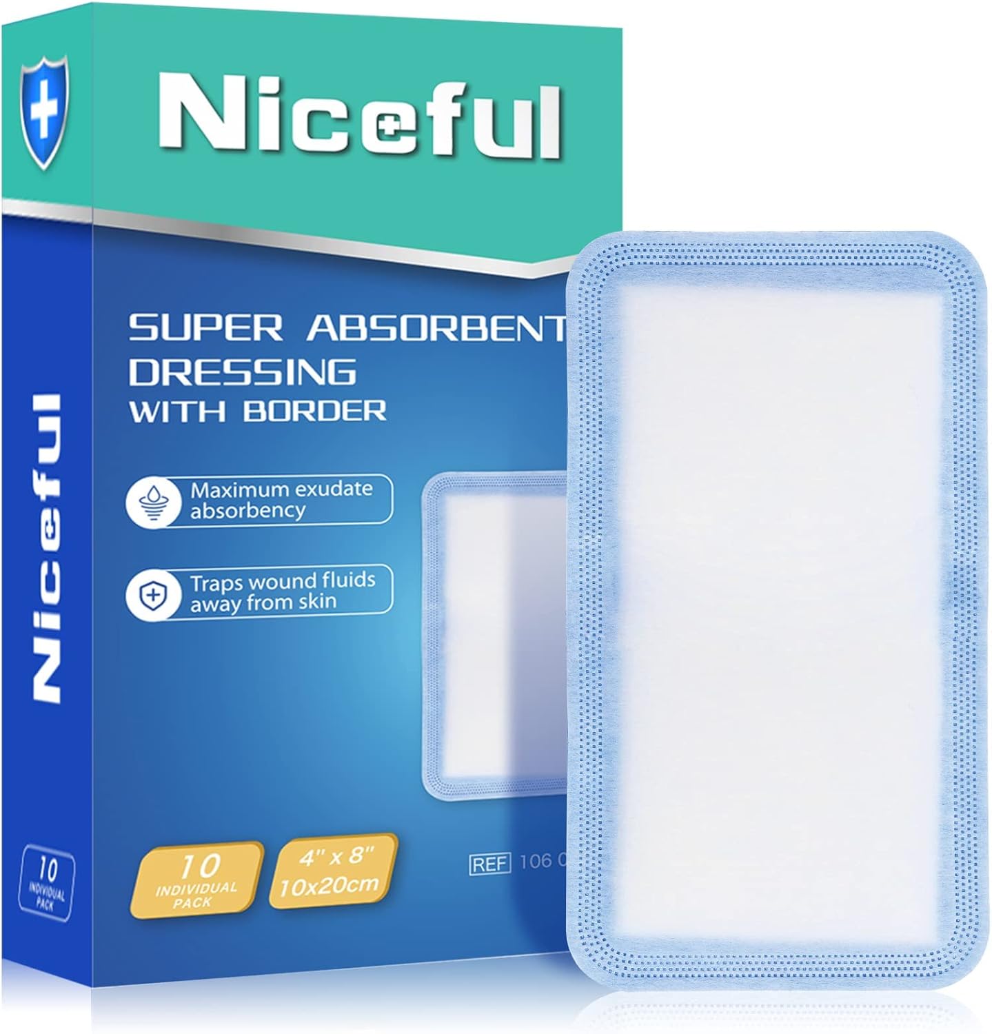 Niceful Super Absorbent Wound Dress...