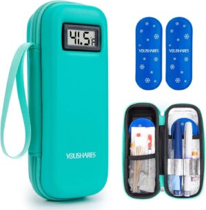 YOUSHARES Insulin Cooler Travel Cas...