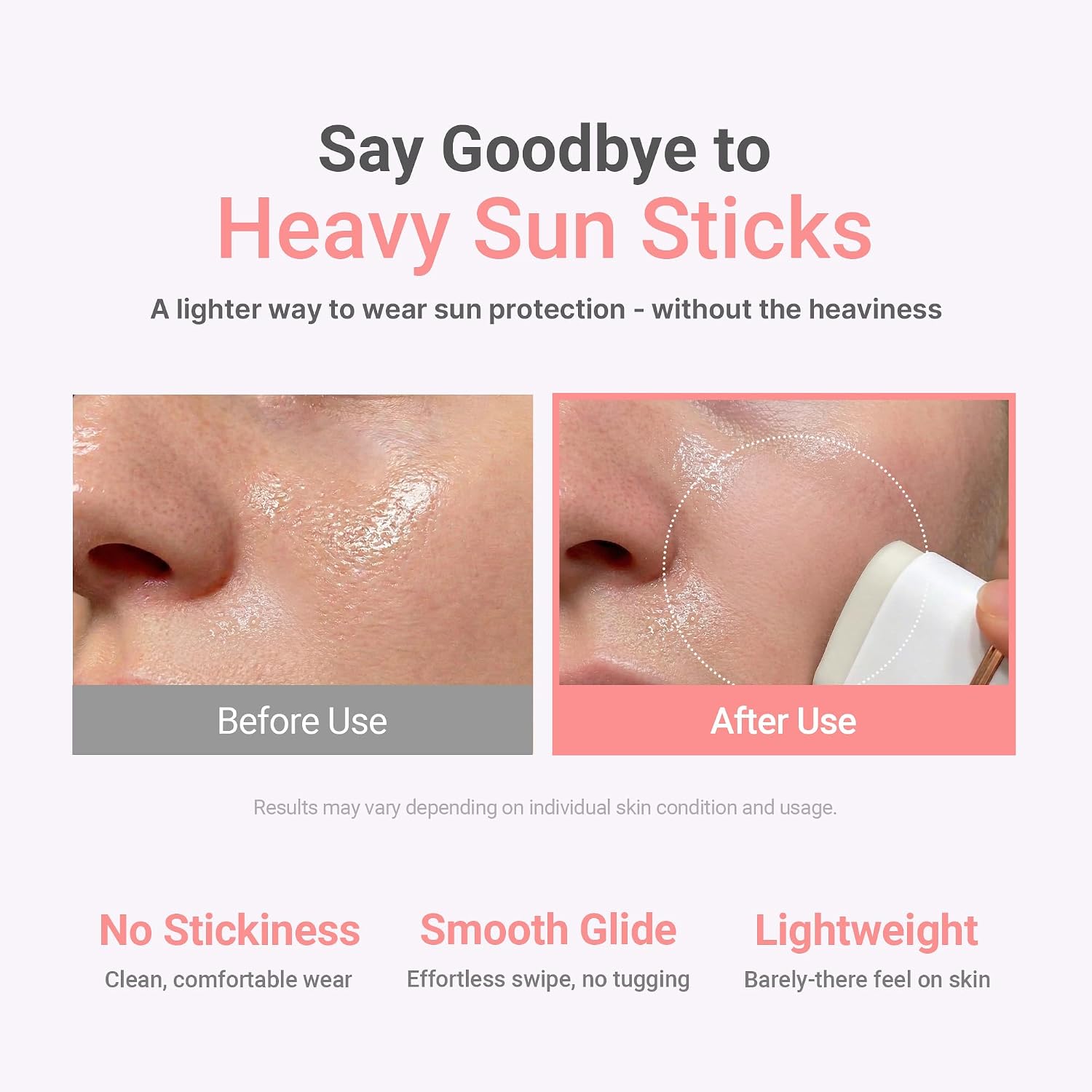 KAHI Airy Fit Sun Stick S - SPF 50+ Broad Spectrum Face Sunscreen Stick | Broad Spectrum SPF 50+, Waterproof, Sweatproof, Sandproof, Ultra-Lightweight, Non-Greasy, No White Cast, Silky Powder Finish - Image 6