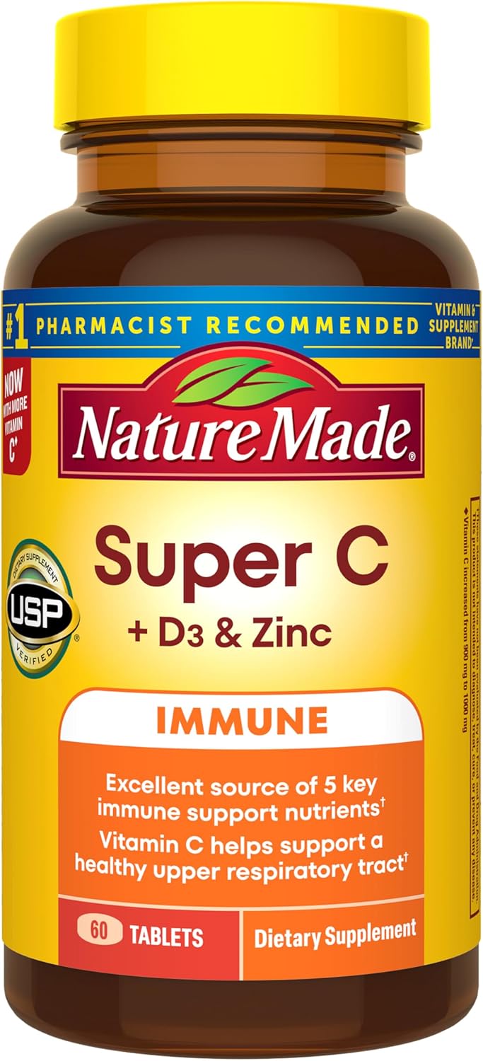 Nature Made Super C Tablets with Vi...