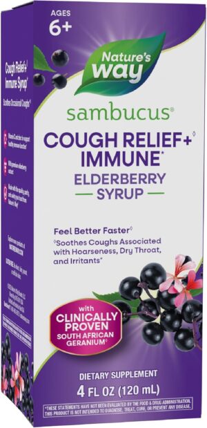 Nature’s Way Sambucus Cough R...