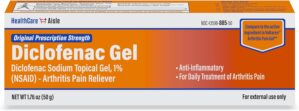 HealthCareAisle Diclofenac Gel, 1%,...