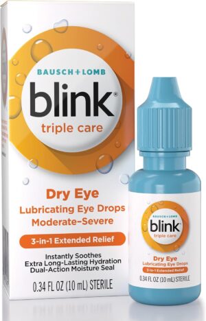 Blink Triple Care Lubricant Eye Dro...