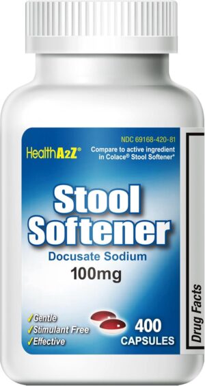 HealthA2Z® Stool Softener, Docusat...