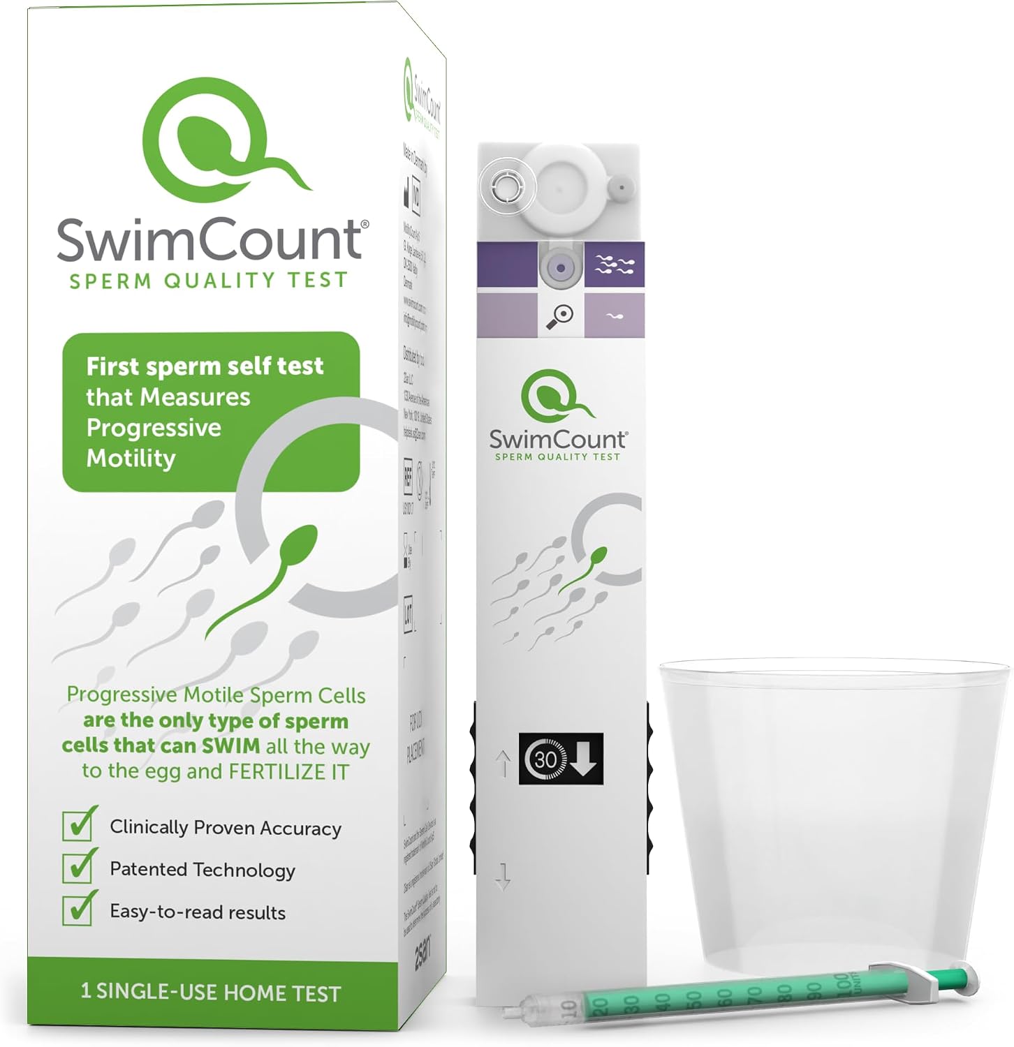 SwimCount Sperm Test – #1 Male Fe...