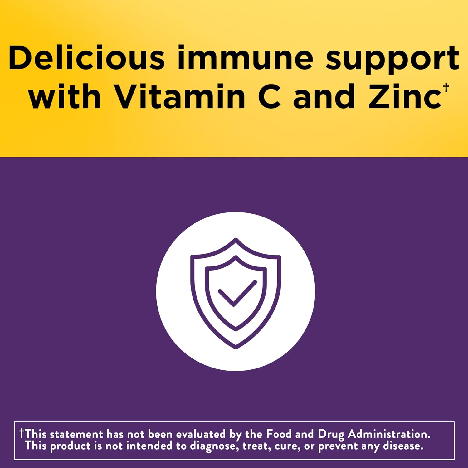 Nature Made Elderberry Gummies with Vitamin C & Zinc, 100 Gummies - Image 3