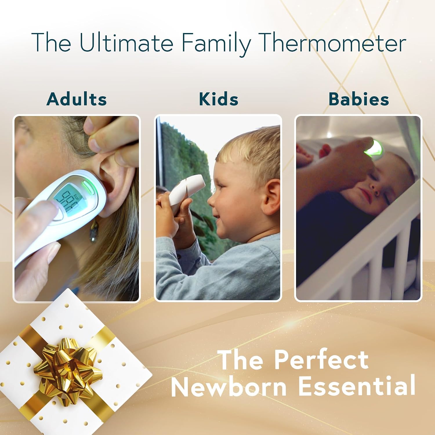 iProven Ear Thermometer with Non-Touch Forehead Function, Superior Accuracy | For Adults, Kids & Babies, Pro Series Premium Digital Thermometer, for Adults and All Ages - Image 7