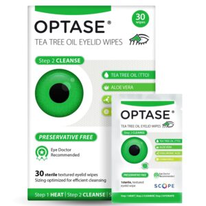 OPTASE TTO Eyelid Cleansing Wipes, ...