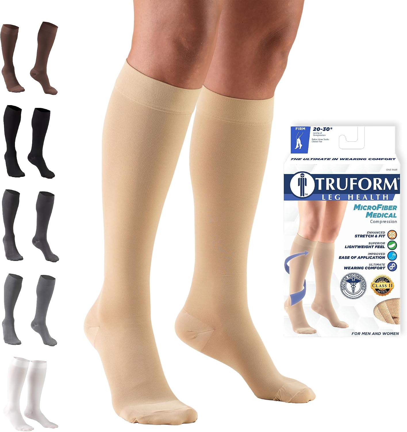 Truform 20-30 mmHg Compression Stoc...