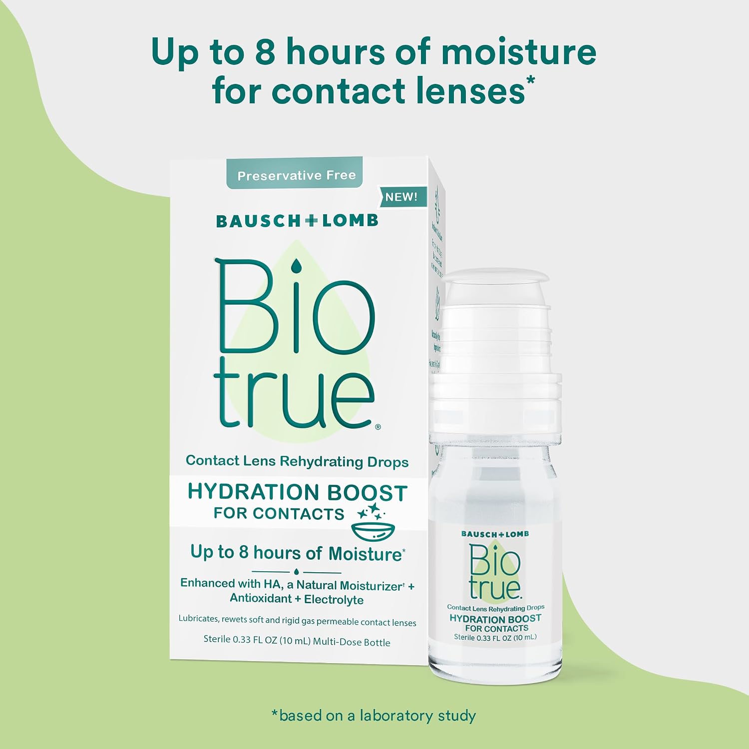 Biotrue Hydration Boost for Contacts, Rehydrating Eye Drops for Dry Eyes, Preservative Free, Refreshes, Lubricates & Moisturizes Lenses, Rewetting Eye Drops, 0.33 FL Oz (Pack of 1) - Image 5