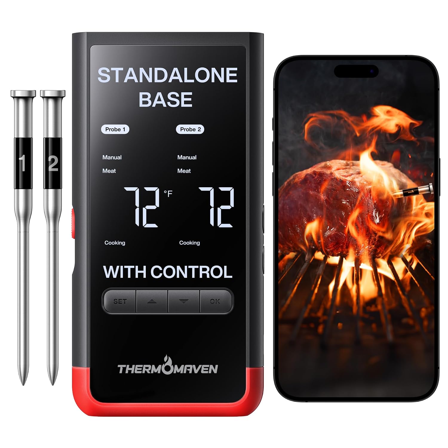 ThermoMaven WiFi Wireless Meat Ther...
