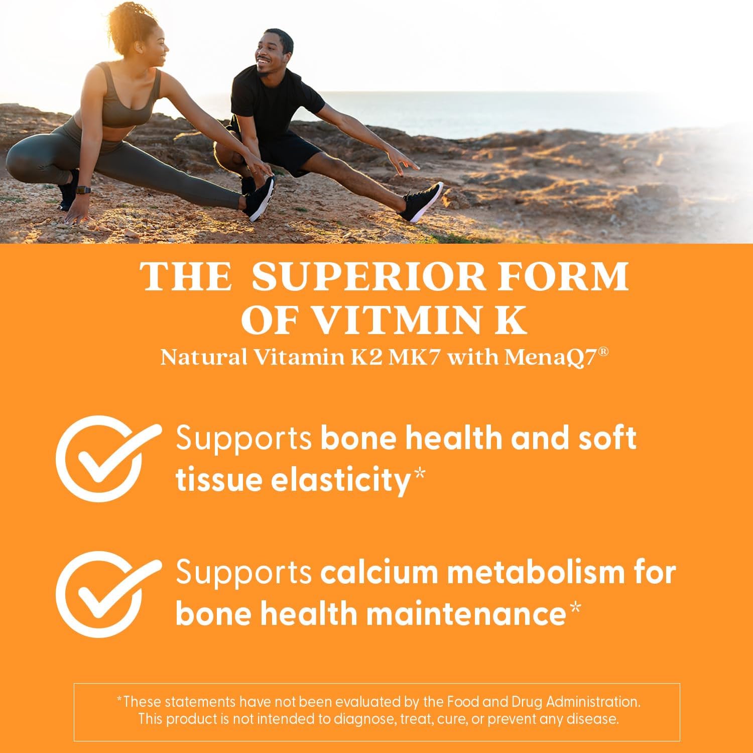 Doctor's Best Natural Vitamin K2 MK7 Supplement for Men & Women - Bone Health Support, 45 mcg Vitamin K-2 MK-7 Capsules with MenaQ7, Calcium Support, Non GMO, Vegan - 60 Veg Caps - Image 5