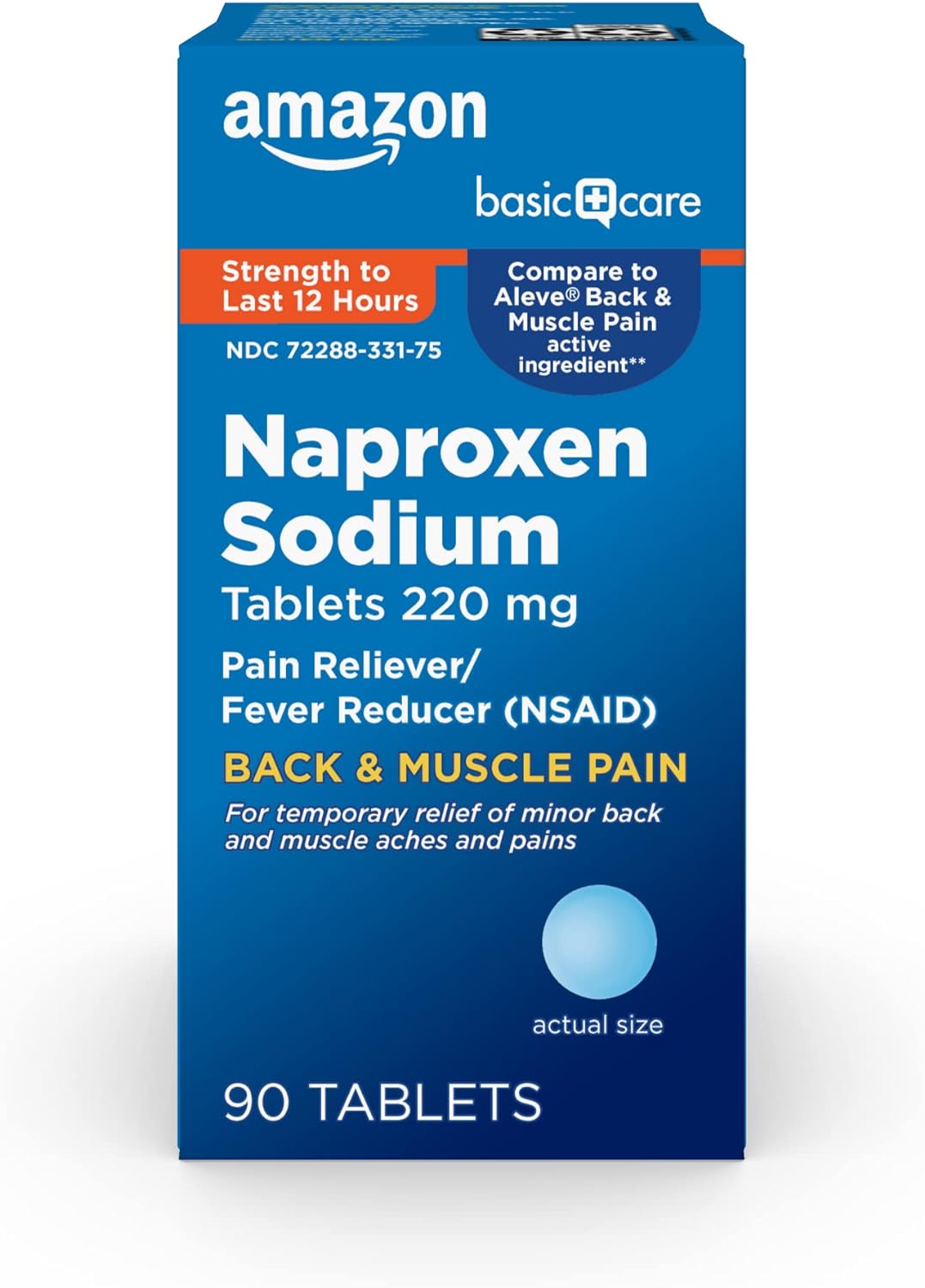 Amazon Basic Care Back and Muscle P...