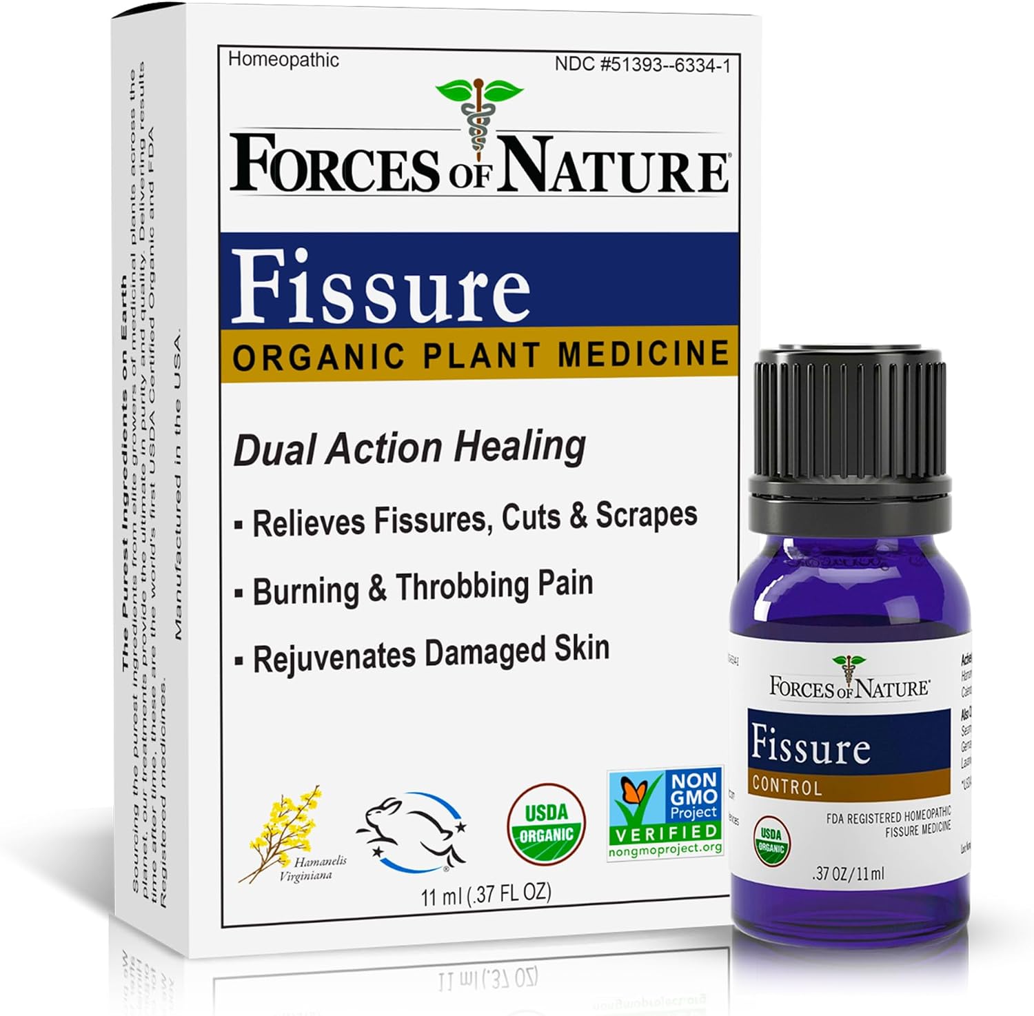 Forces of Nature Hemorrhoid Control Extra Strength (5ml) + Fissure Control (11ml) | Virtual Bundle - Image 5