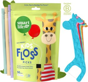 SmartLifeco Eco-Friendly Kids Floss...