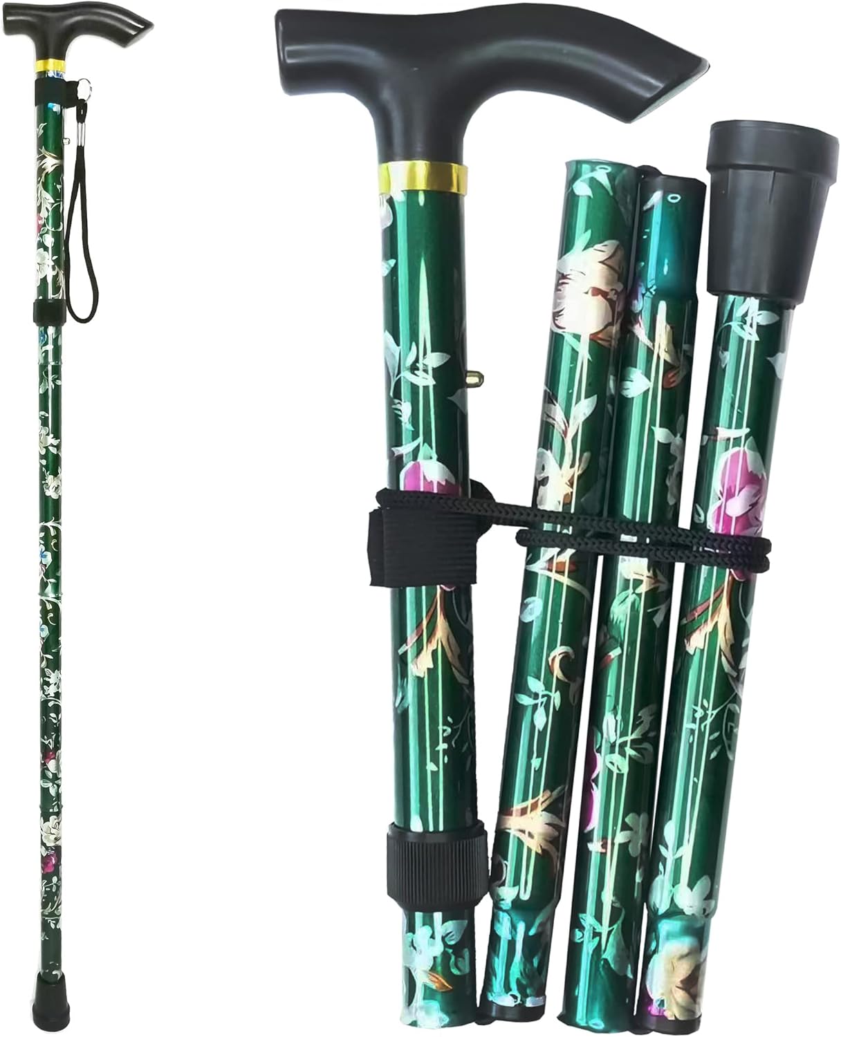 Folding Canes for Men and Women, Fl...