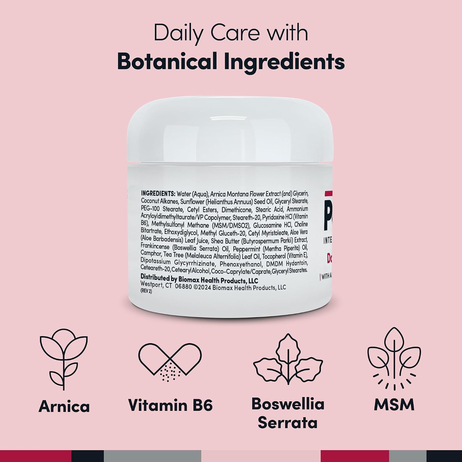 Penetrex Daily Joint & Muscle Care Cream – Soothing Botanical Formula with Arnica, Vitamin B6 & MSM – Lightweight Fast-Absorbing Cream for Everyday Movement - Non-Greasy - Light Scent- 2 oz - Image 2