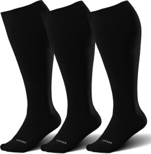 LEVSOX Wide Calf Compression Socks ...