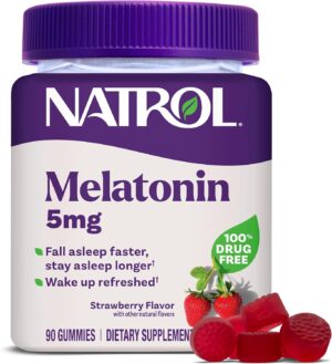 Natrol Melatonin 5 mg Gummies, Slee...