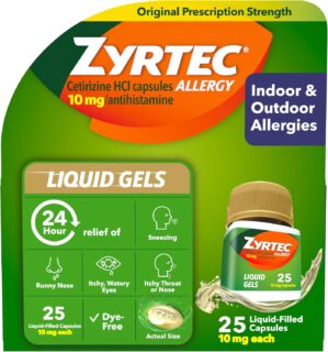 Zyrtec 24-Hour Allergy Relief Liqui...